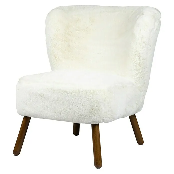 Ademend materiaal Stoel Teddy glad -