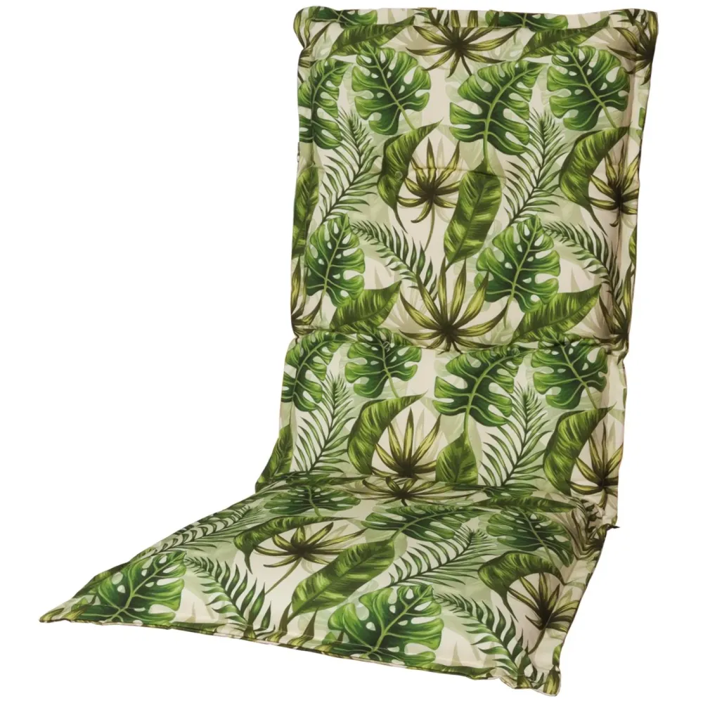 Kopu® Botanic - Comfortabel Tuinkussen met Hoge Rug - Groen
