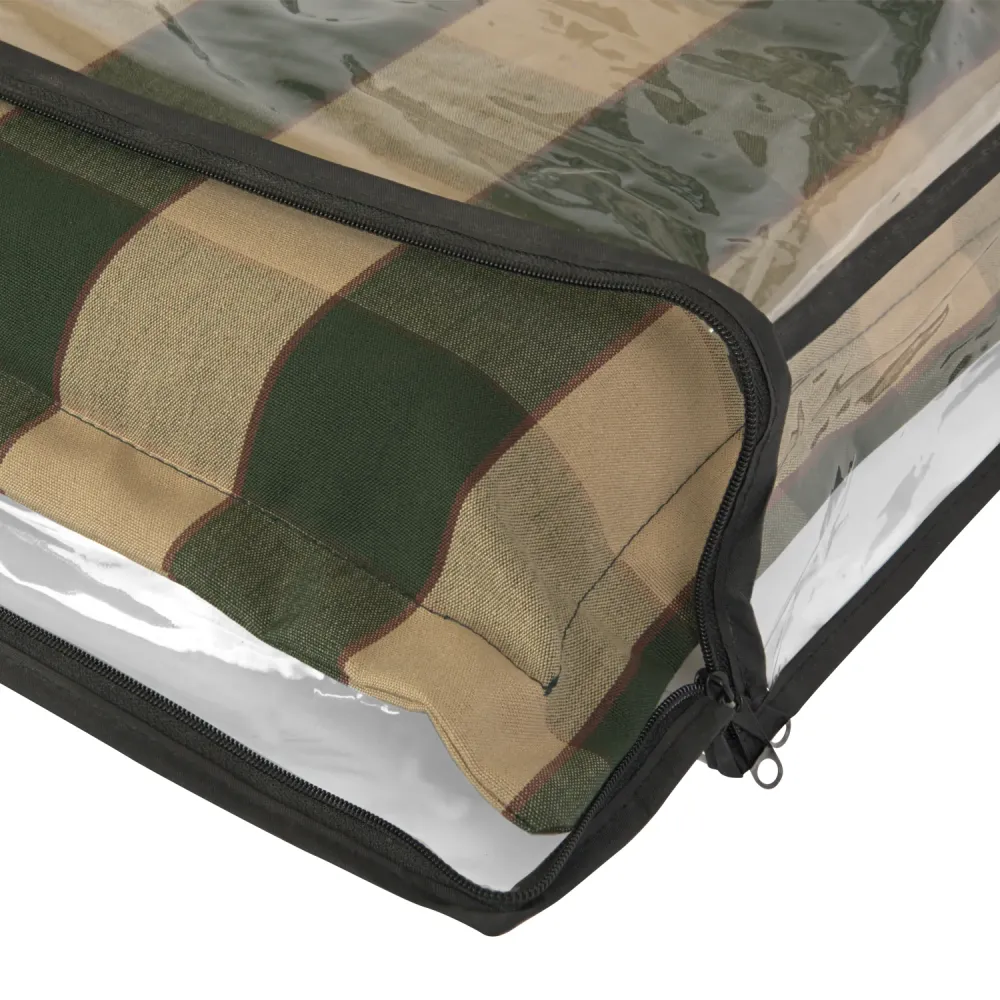 Kopu® Country Green - Comfortabel Tuinkussen met Hoge Rug - Groen