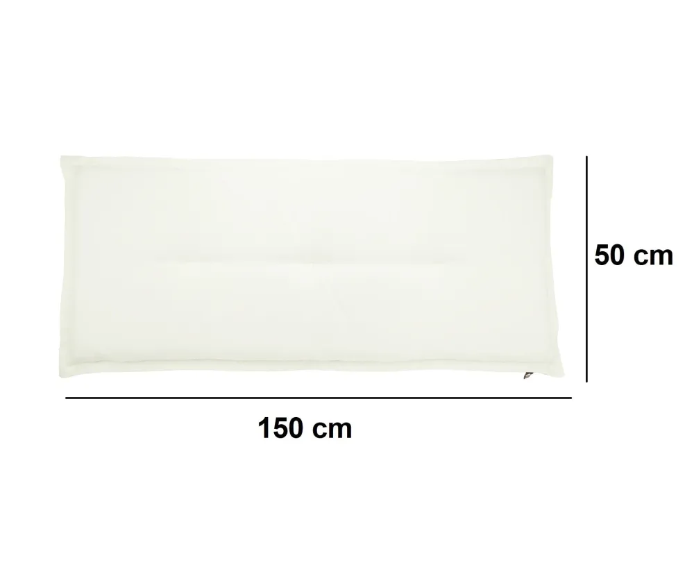 Kopu® Manchester Grey - Hoogwaardig Bankkussen 150x50 cm - Grijs