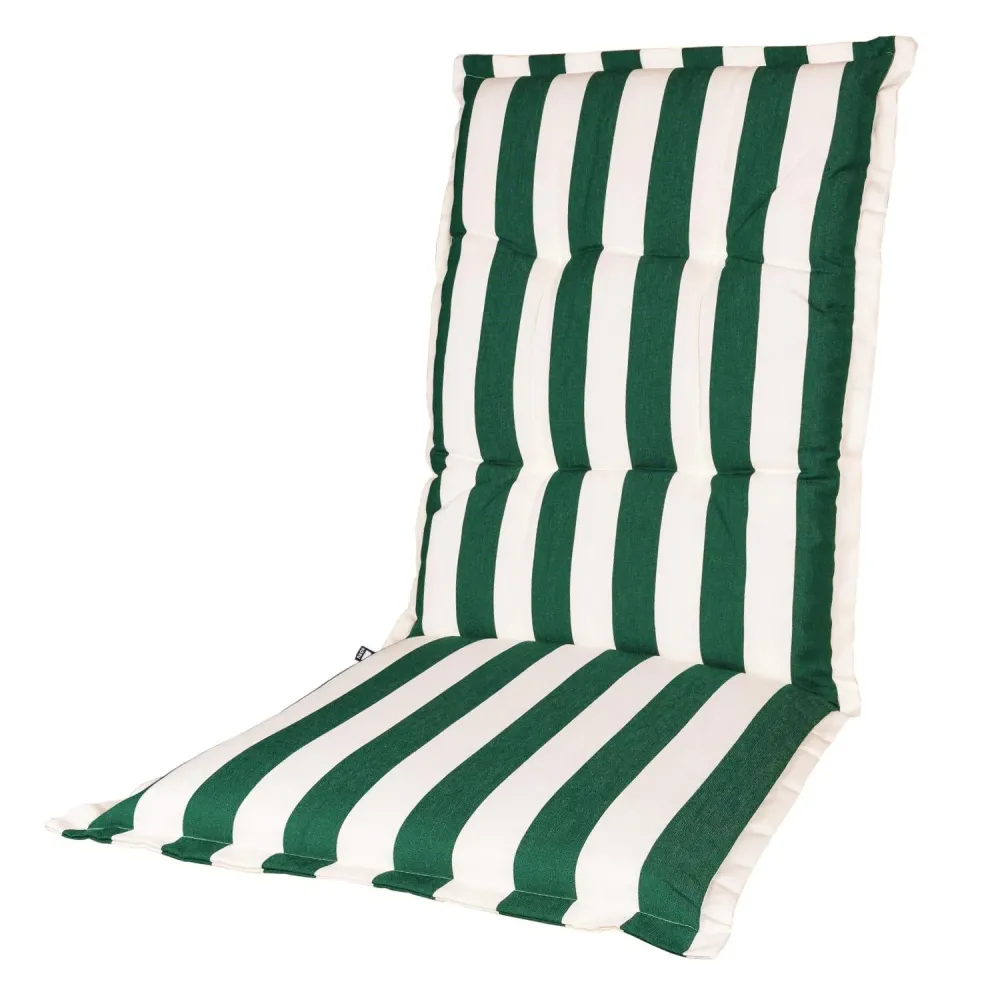 Kopu® Mila Forest Green - Comfortabel Tuinkussen met Hoge Rug - Groen
