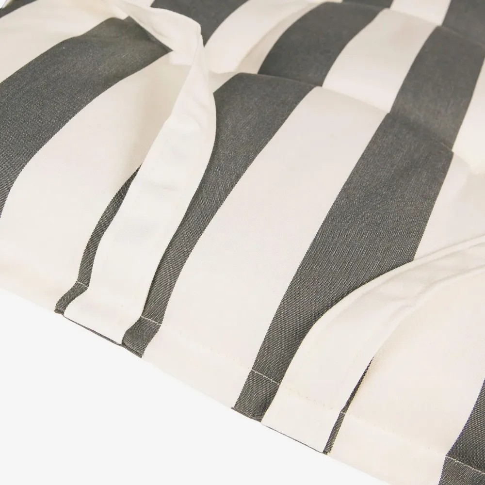 Kopu® Mila Grey - Comfortabel Tuinkussen met Hoge Rug - Grijs