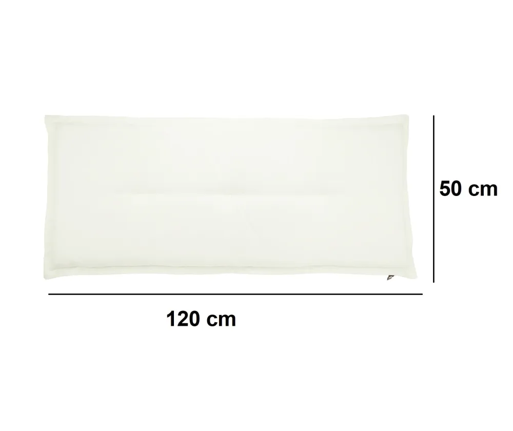 Kopu® Prisma Silver Hoogwaardig en Comfortabel Bankkussen 120x50 cm