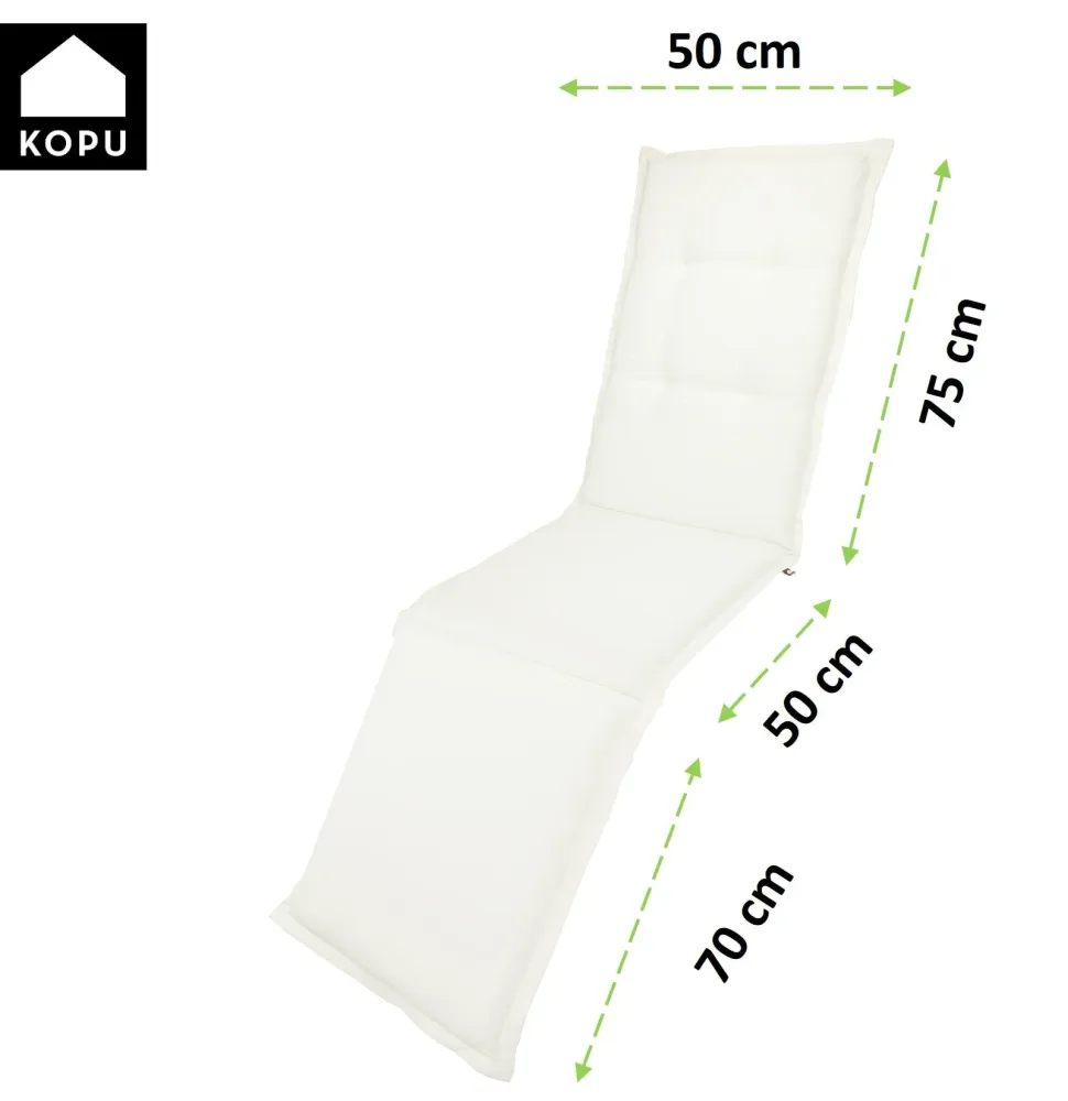 Kopu® Prisma Thulian Pink Comfortabel en Stevig Deckchairkussen 200cm