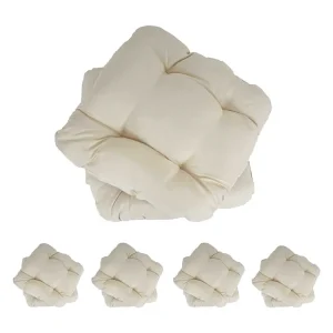 Milano zitkussen (set van 10), crème met bescherming tegen slijtage