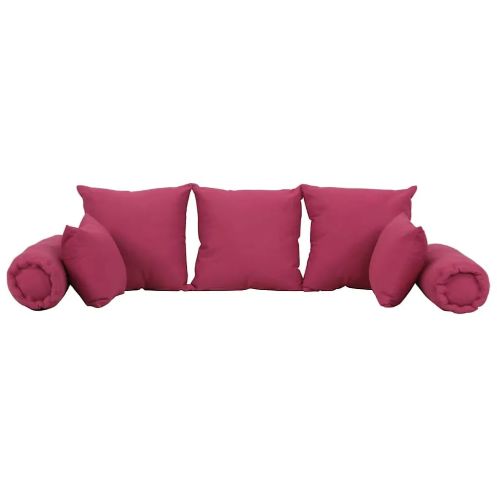 Premium Kwaliteit 7-delige Sierkussenset stof roze