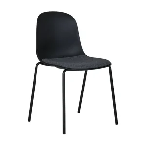 Set van 2 Stoelen Madalena, Zwart, 50x53x85 cm, EPIKASA Eenvoudig aan te brengen