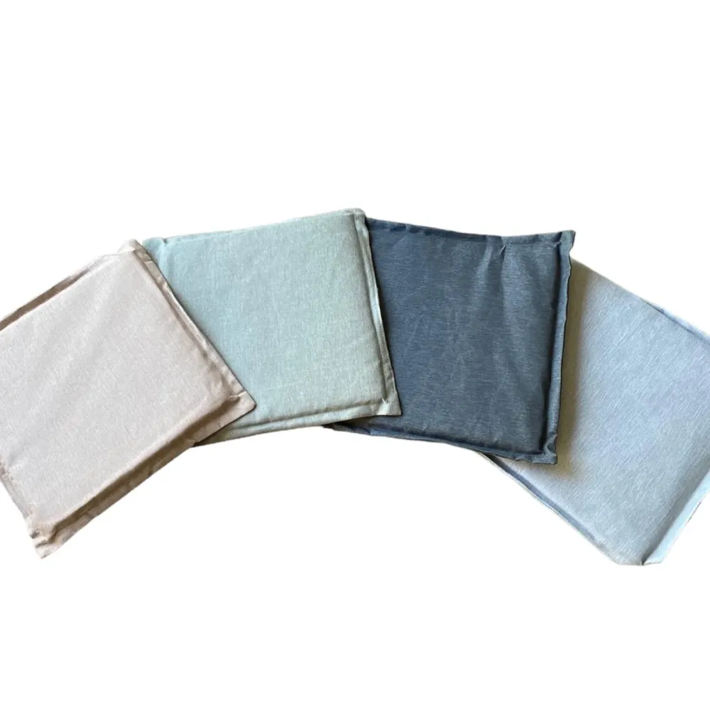 Zitkussen Stoel - Zalm - 40 cm x 40 cm x 2 cm - Geschikt voor Binnen en Buiten - Waterafstotend Materiaal - Kussentje - St...