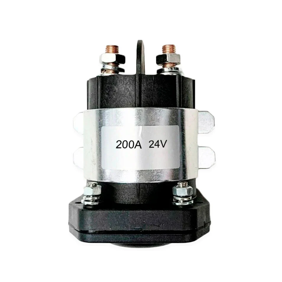 24V 24 Volt Solenoid 4 Terminal 200 Amp Replaces Trombetta 114-2411-020