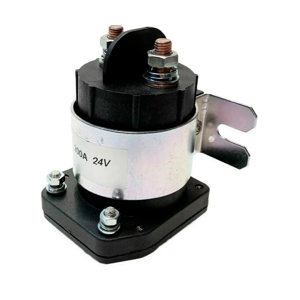 24V 24 Volt Solenoid 4 Terminal 200 Amp Replaces Trombetta 114-2411-020