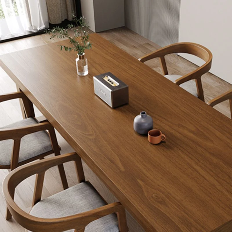 Actueel Style Wooden Task Desk Rectangular Shape Office Desk 4 Legs 47