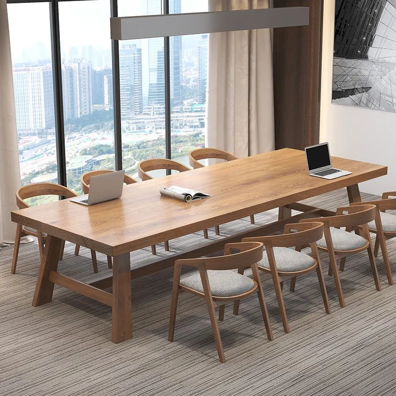 Actueel Wood Task Desk Rectangular Shape Office Desk 4 Legs 47