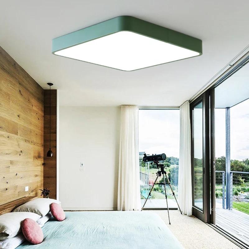 Vierkante inbouwlamp moderne stijl LED acryl plafond vlak voor slaapkamer