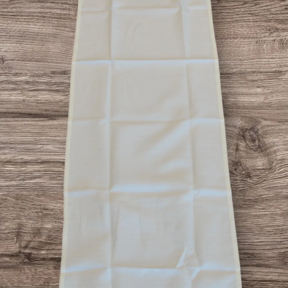 Tafelloper - 40 x 150 cm - Créme - Linnenlook - Aankleding van je Tafel - Tafellinnen