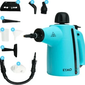 Kymo Handstoomreiniger Plus - Reinigingsmachine - Stoomapparaat Vloer-Bank-Badkamer-Keuken - Handstomer - Stoomreiniger ba...