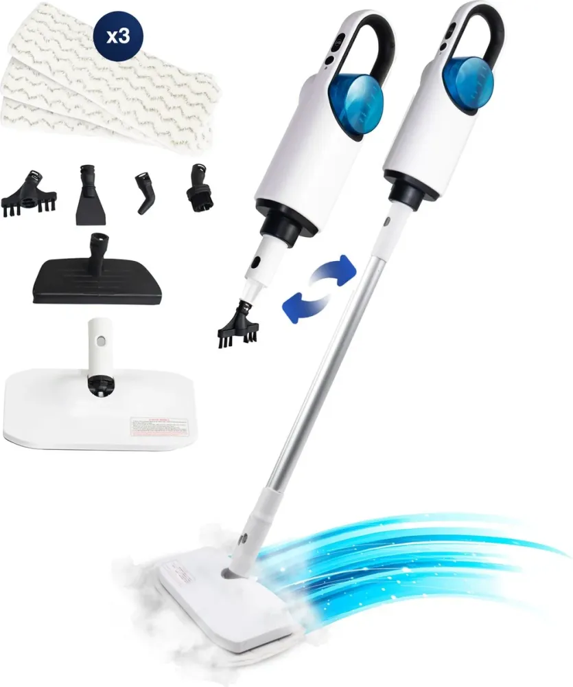 Samako Royal Elite Stoomreiniger - Handstomer - Vlekkenreiniger - Diepte reiniging voor vloer, bank, badkamer en tapijt -...