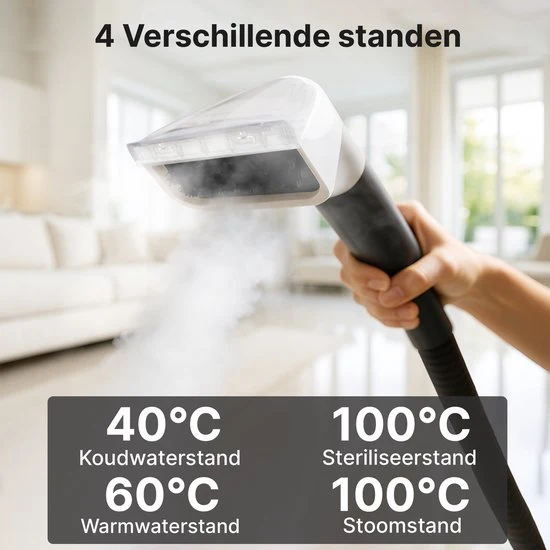 Tapijtreiniger PRO - Vlekkenreiniger - Stoomreiniger Stofzuiger - Bank Reiniger Machine - Zetelreiniger met Opzuig - Texti...