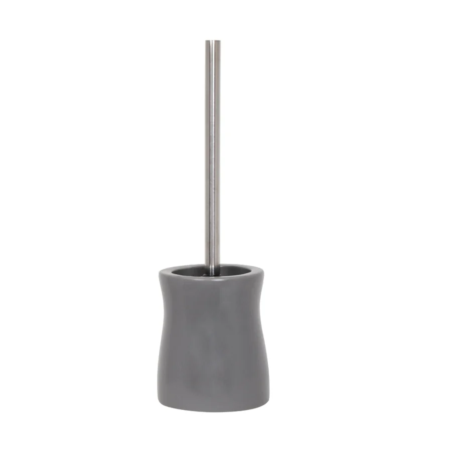 Aardewerk toilet brush holder dove color Athena collection