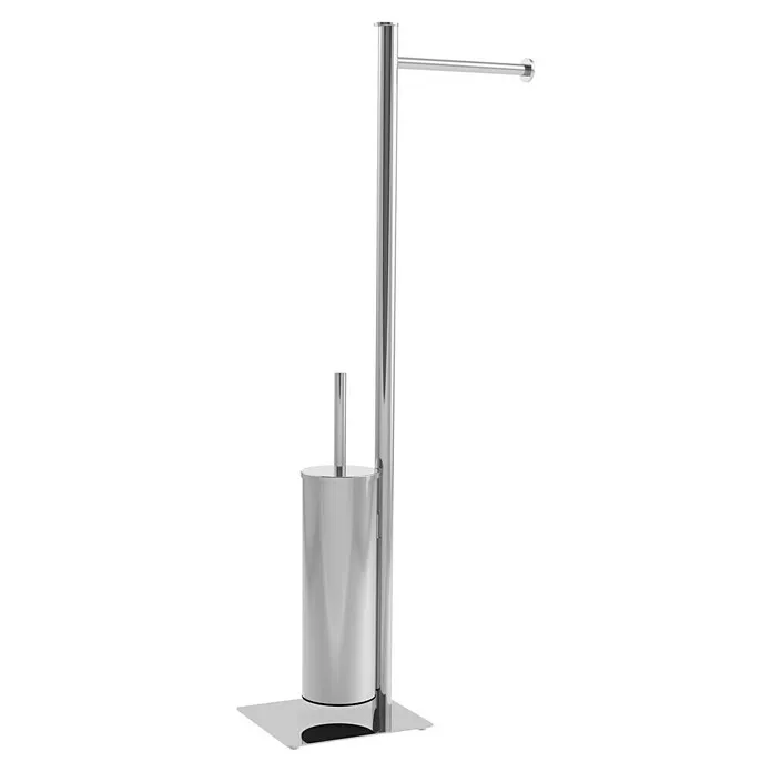 Allibert Toiletbutler Coperblink - Hoogte: 70 cm, Chroom, Glanzend