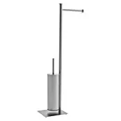 Allibert Toiletbutler Coperblink - Hoogte: 70 cm, Chroom, Mat