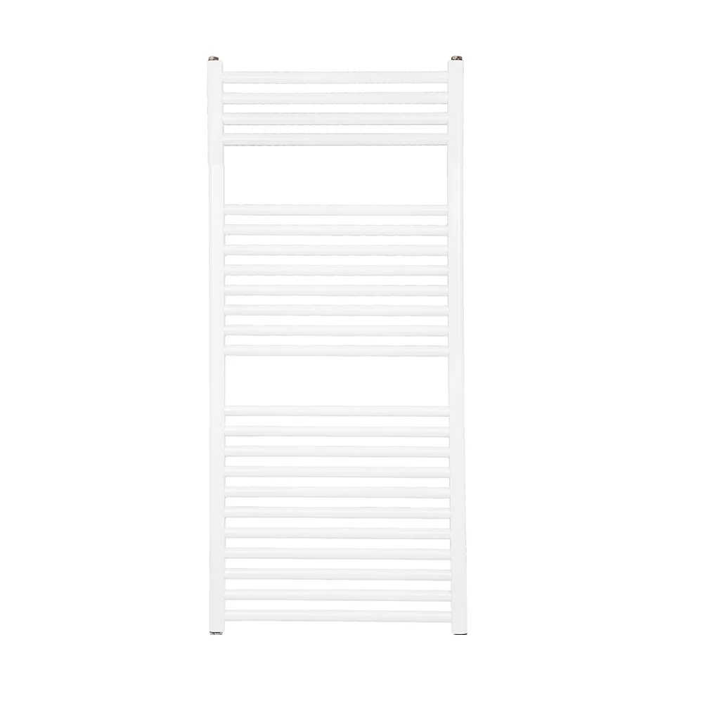 Aluminum parelmoer anticorrosive towel radiator Fondital Cool 1160 23 tubular bars spacing 40 cm