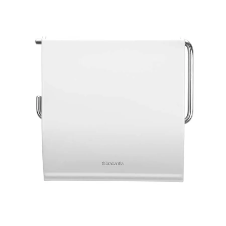 Decayeux toiletrolhouder - Gevestigd - met klep - white - 414565