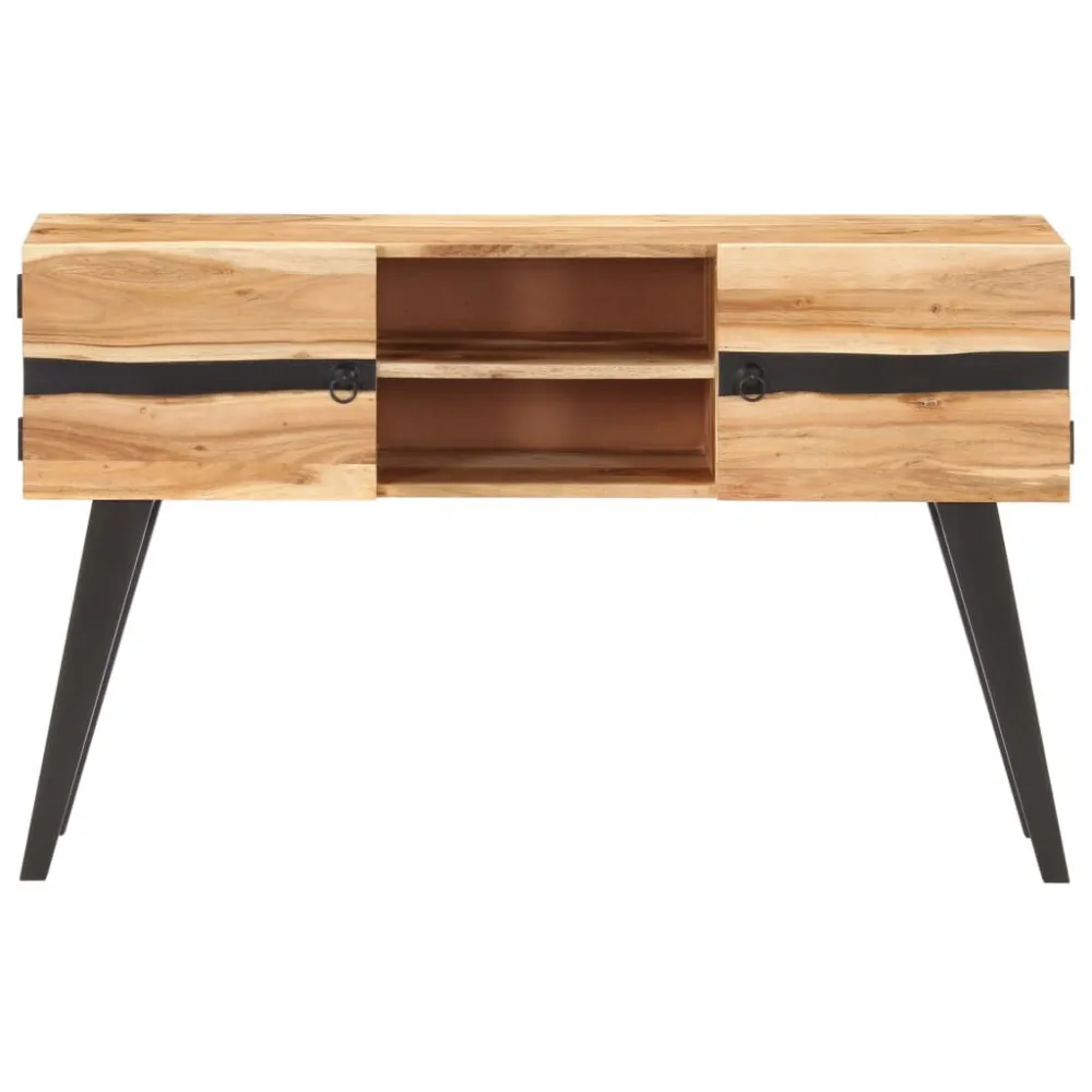 Dressoir 120x30x75 cm massief acaciahout