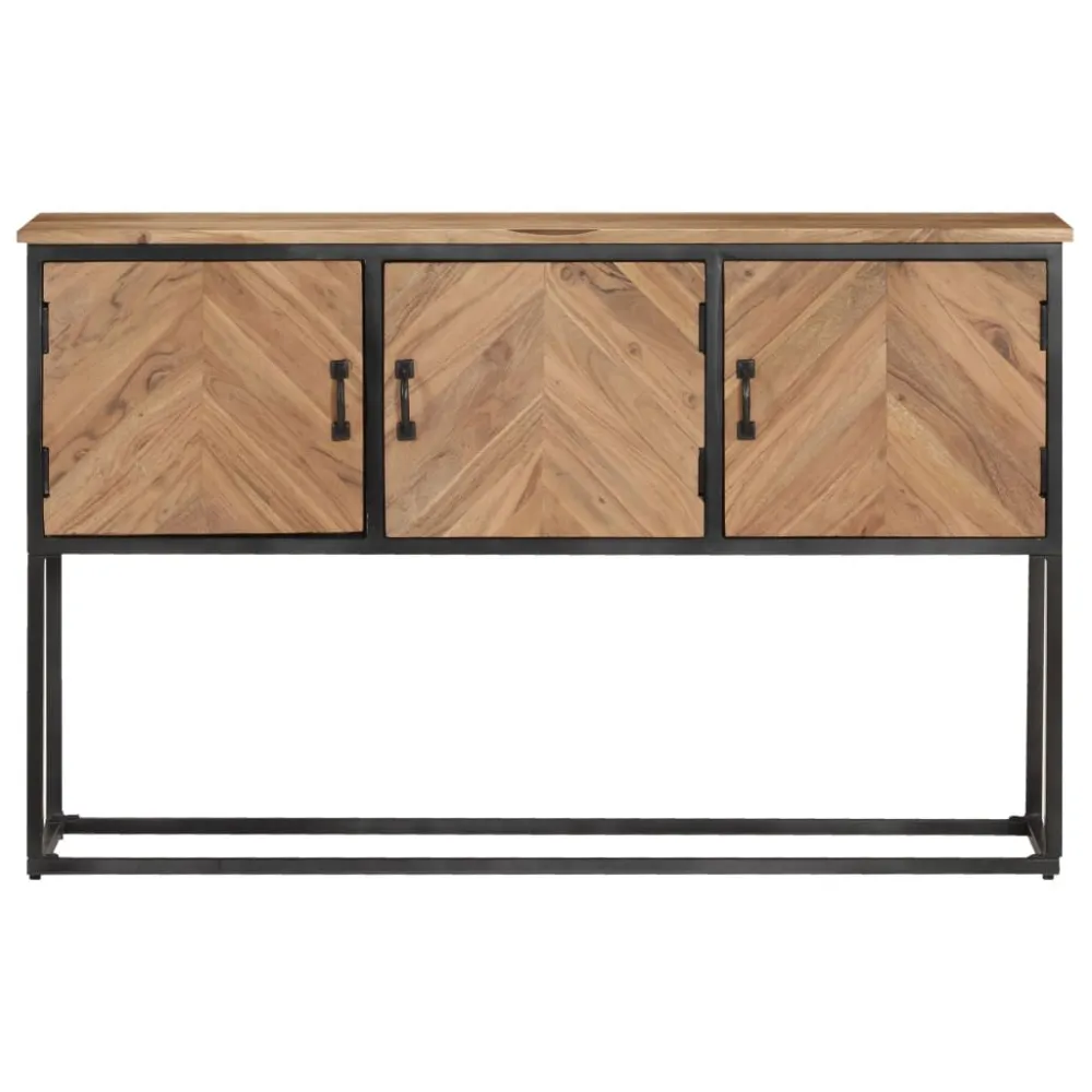Dressoir 120x30x75 cm massief acaciahout