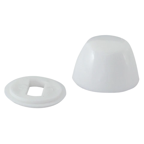 Eastman Toilet Bowl Bolt Cap - Round Washer - Pair