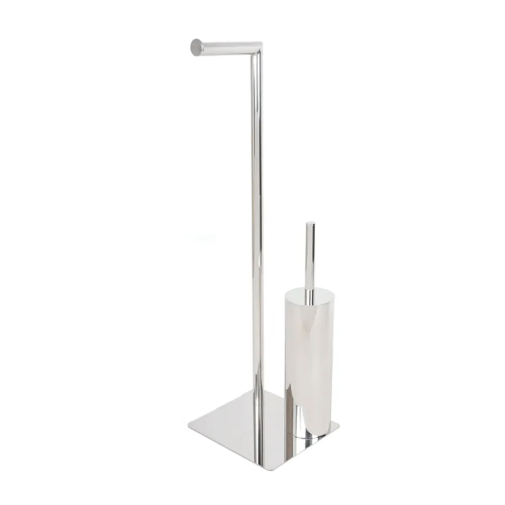 Floor stand toilet brush holder Poseidon model AISI 304 Roestvrij Steel - Polished