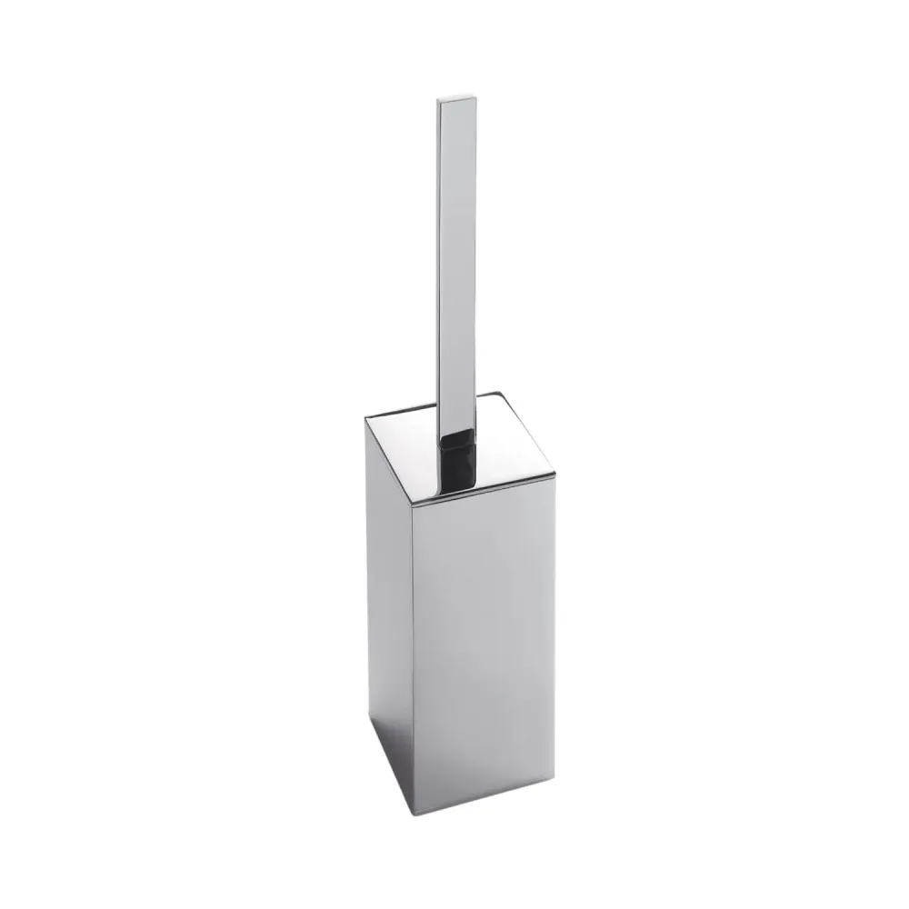 Freestanding messing toilet brush holder Look collection Colombo Design