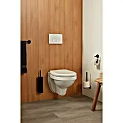 Haceka Kosmos Toiletborstel met houder - Zamak, Zwart