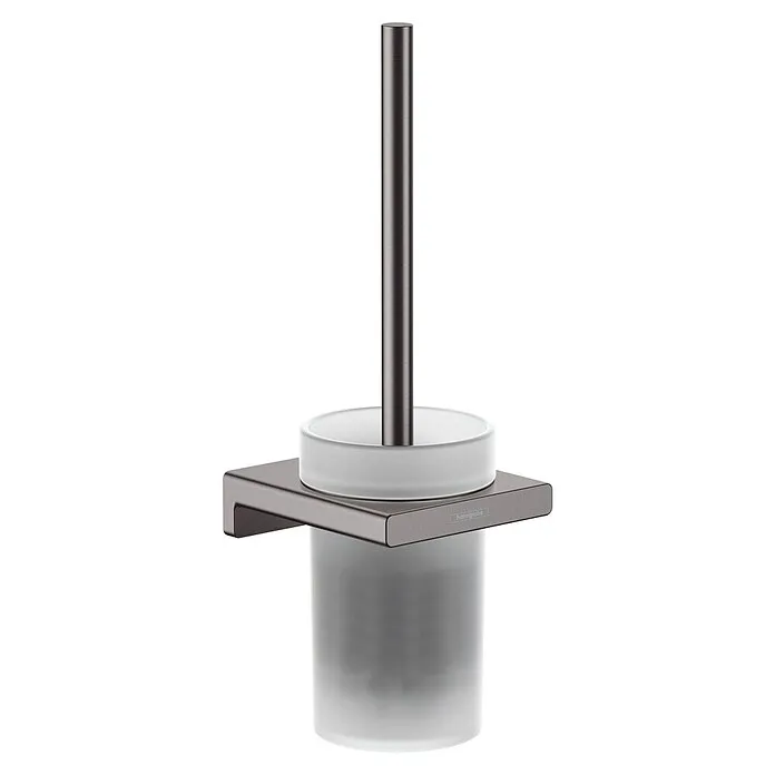 Hansgrohe AddStoris Toiletborstel met houder - Metaal, Zwart