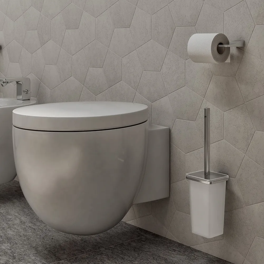 Practical Gedy Glamour toilet paper holder chrome-plated messing 15.7x8.2x2 cm