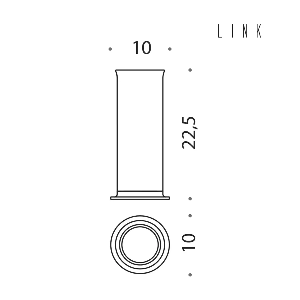 Replacement toilet brush holder frosted glaswerk base Link collection Colombo Design