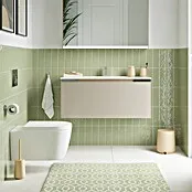Smedbo Toiletborstel met houder - Sand, l x b x h: 100 x 100 x 350 mm
