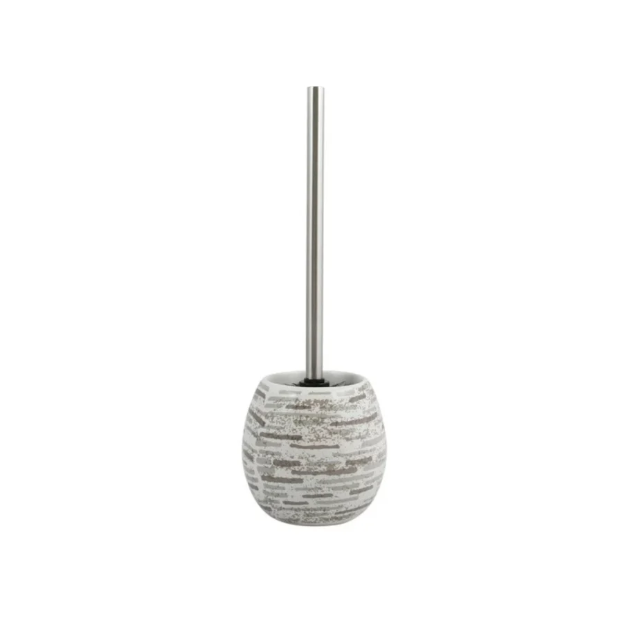 Toilet Brush Holder Beige Brick Keramiek Caramida Collection