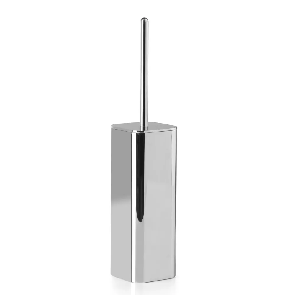 Toilet brush holder Brass, AISI 304 Stainless Steel and Cromall Outline Gedy - Chroom