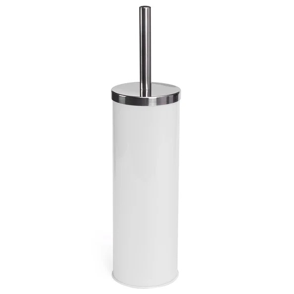 Toilet Brush Stainless Steel Holder - Glossy Melkwit