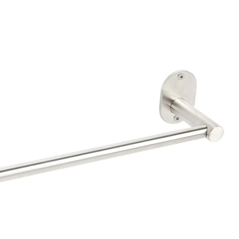 Towel holder brushed stainless RVS, mounting included screws or glue Blizz Metaform line 30 cm
