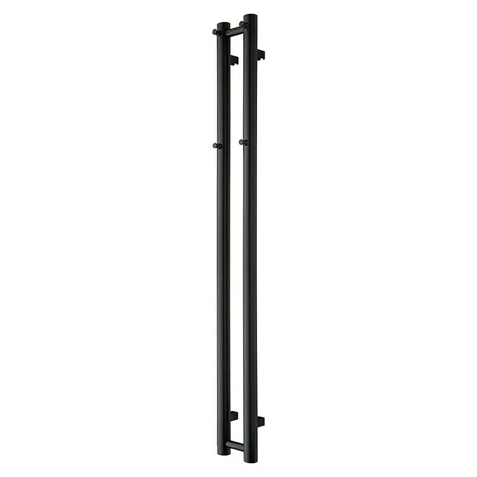 TVS Design Badkamerradiator KIRO 2 - b x h: 135 x 1.400 mm, Zwart