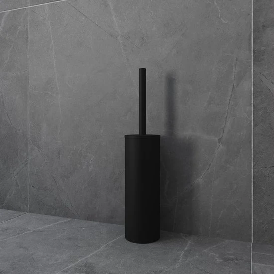 4bathroomz® Oslo Metalen Toiletborstel met wand houder