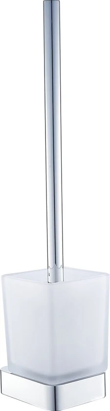 Luzzo® Piazzo Messing Toiletborstel met wand houder - chroom