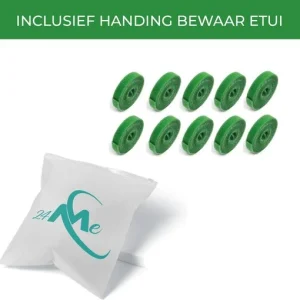 24ME® - 10M Plant Klittenband - Bindmaterialen - Incl. Bewaar Etui - Binnen- en Buiten Gebruik - Binddraad voor Planten