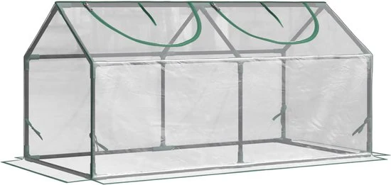 4goodz Foliekas met Venster, PVC Kweekkas 120x60x60 cm,