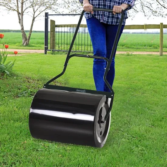 4goodz Gazonwals Tuinwals 40 cm Diameter - 60 liter Water-Zand Vulling