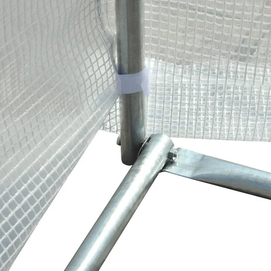 4goodz Tunnelkas - Foliekas Kweekkas 595x300x200 cm - Wit