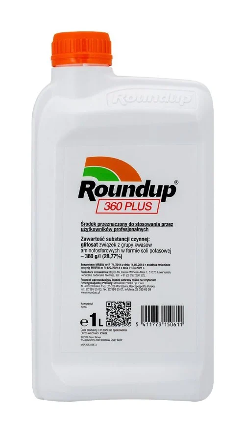 Roundup 360 Plus glyfosaatherbicide 1L Bayer