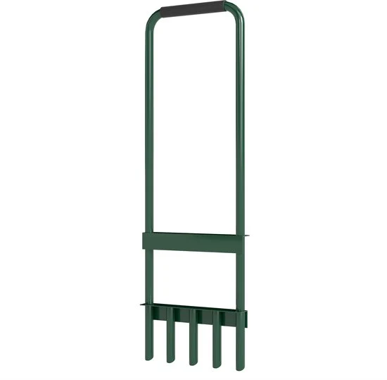 Handmatige Gazonbeluchter Verticuteerder 30 cm - Groen