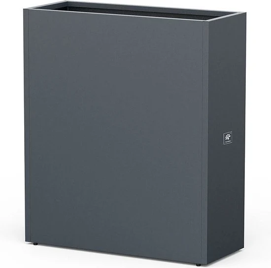 Herstera Garden® Plantenbak Cube HG08975801 - 100x40x115 cm - Antraciet